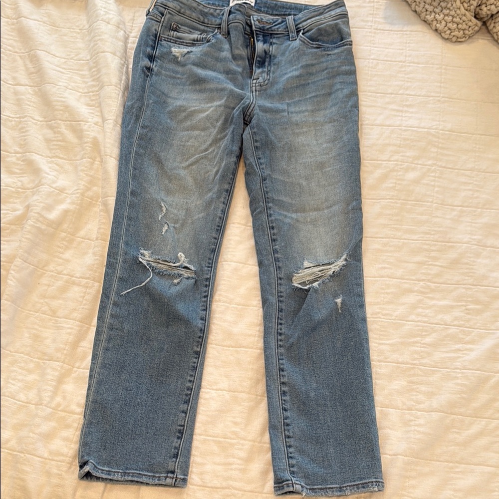 Studio Blue Distressed Blue Women's Jeans